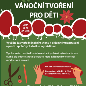 Vánoční tvoření pro děti