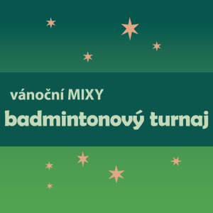 Badmintonový turnaj Vánoční MIXY